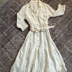 120% Lino Dress (100% linen)
